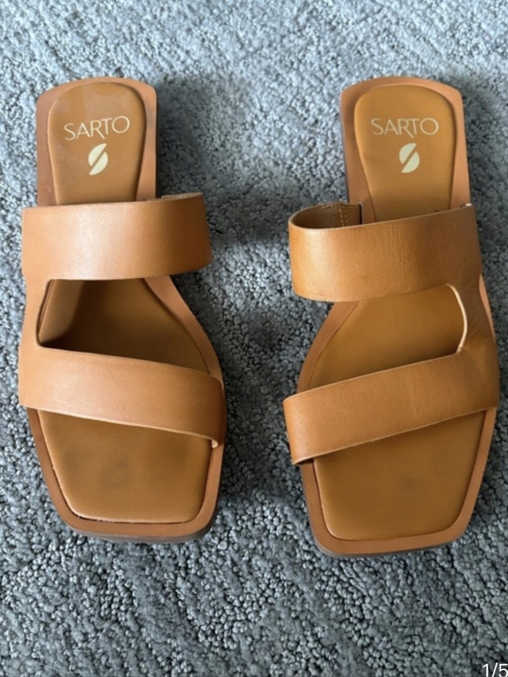 Franco Sarto | Leather Slides